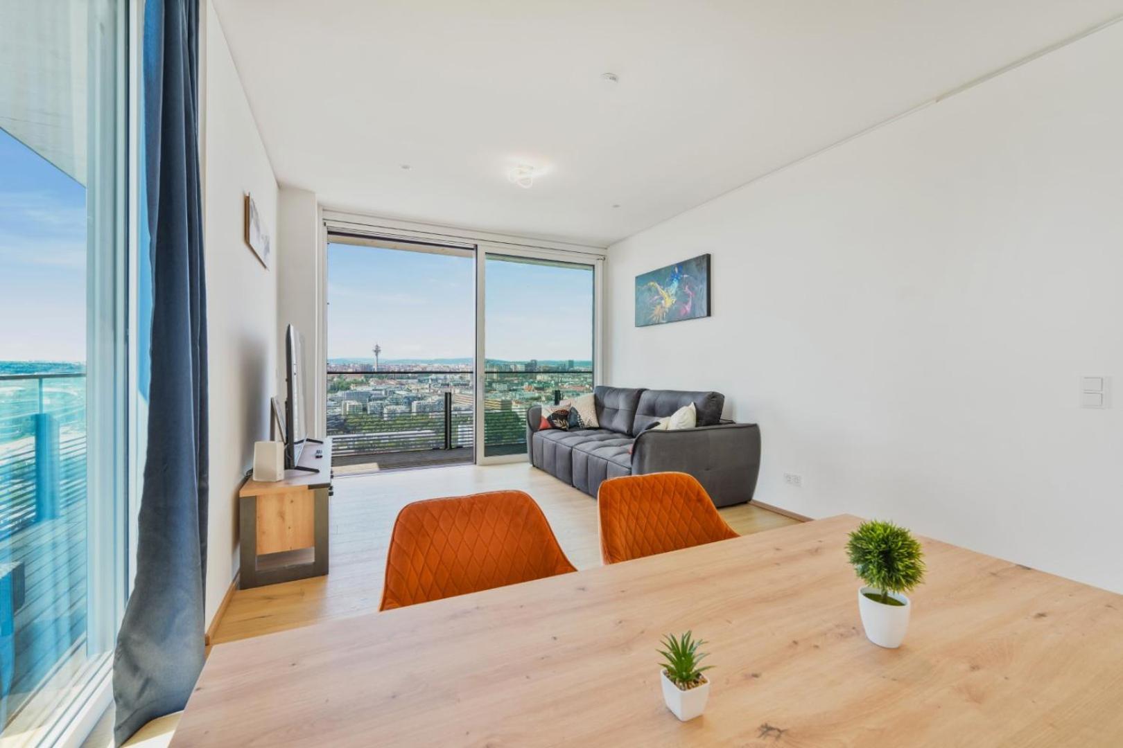 Luxury Penthouse I Rooftop Pool I Self Check-In Vienna Luaran gambar