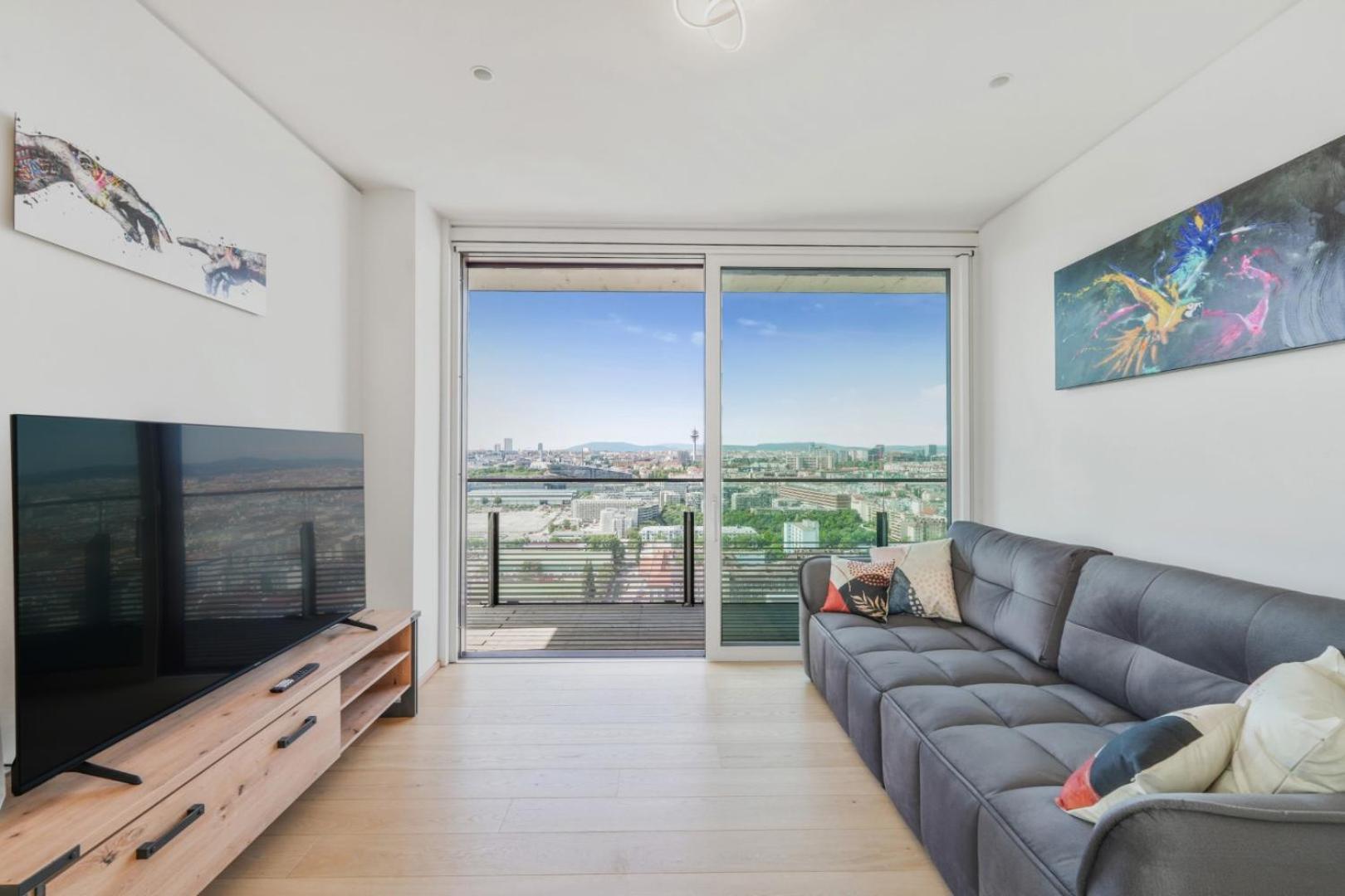 Luxury Penthouse I Rooftop Pool I Self Check-In Vienna Luaran gambar